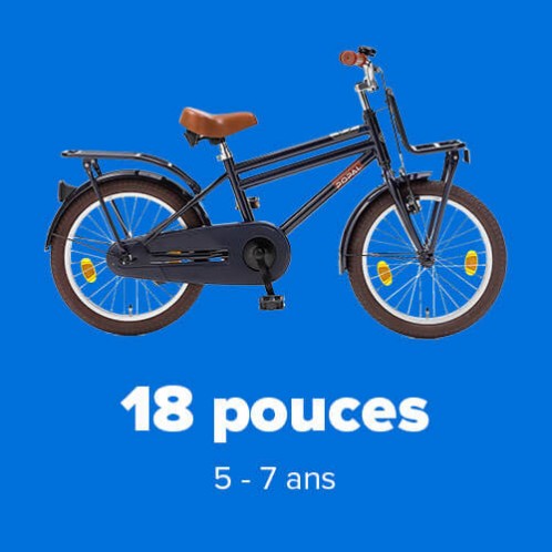 Vélos Garçons 18 pouces