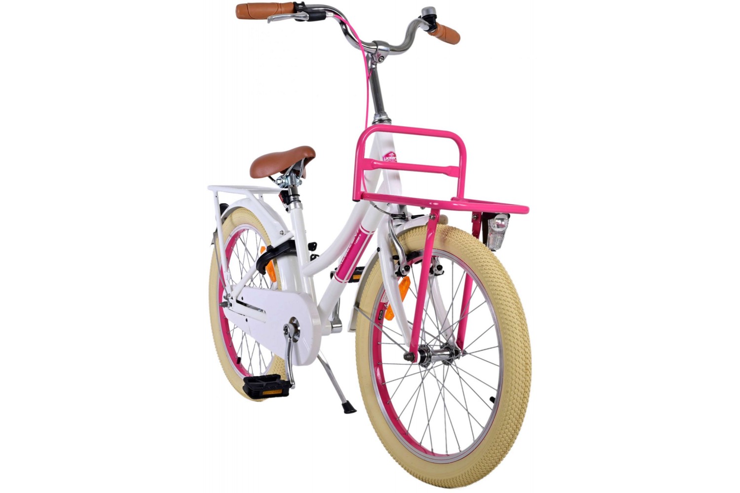 Volare Excellent Vélo Fille 20 pouces Blanc Volare Excellent Vélo Fille 20 pouces Blanc