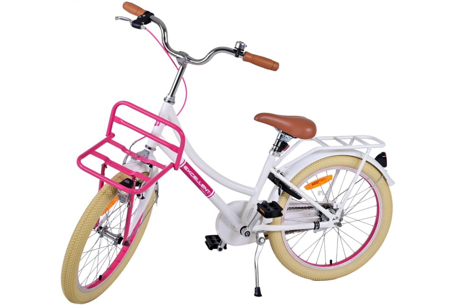 Volare Excellent Vélo Fille 20 pouces Blanc Volare Excellent Vélo Fille 20 pouces Blanc