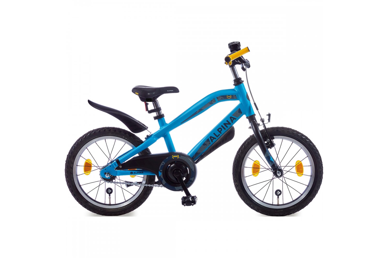 Vélo Enfant Alpina Trial 16 pouces Garçons Active Bleu Matt