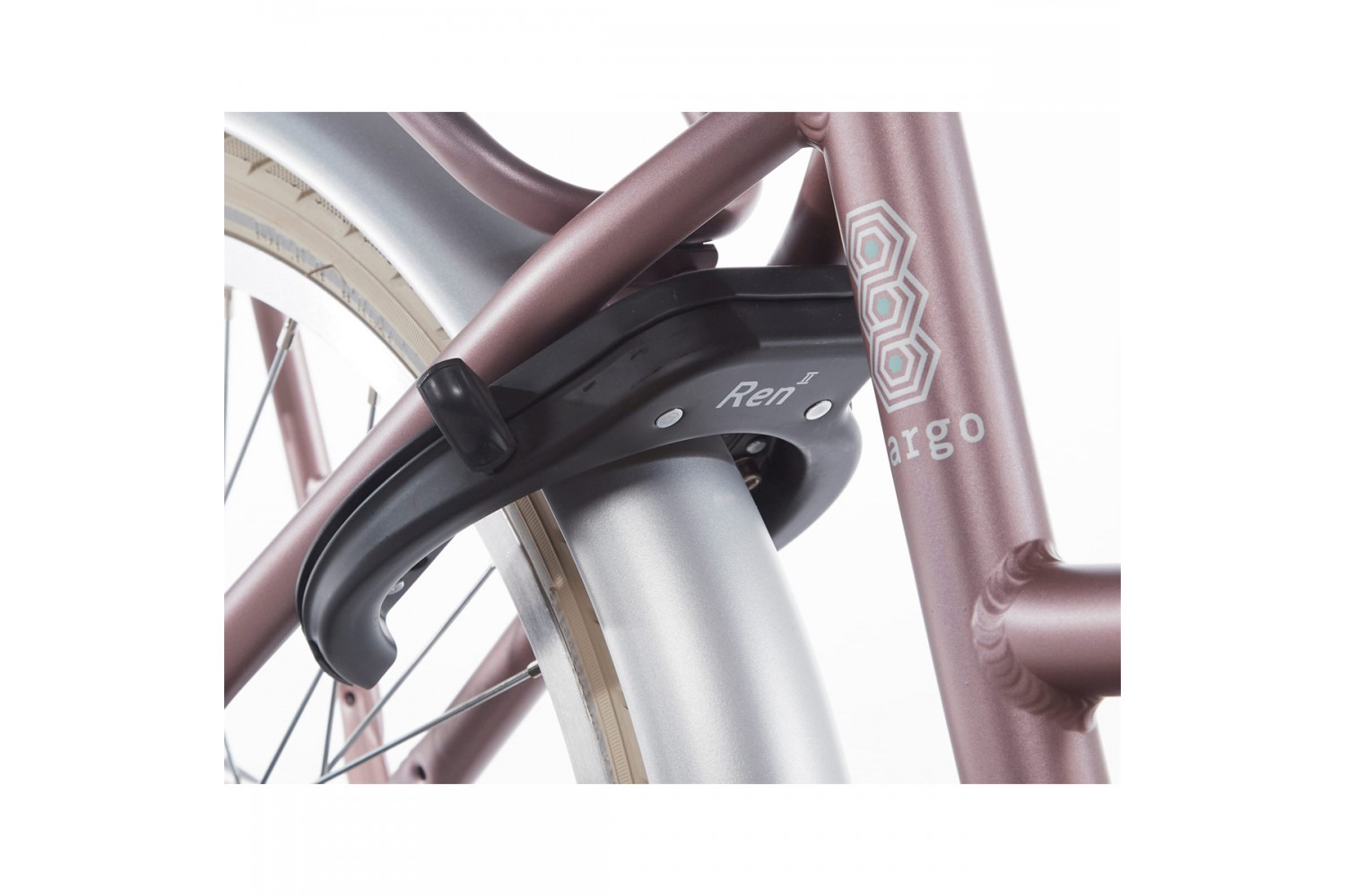 Vélo Hollandais Alpina Cargo 20 pouces Fille Tapis Rose En Bois