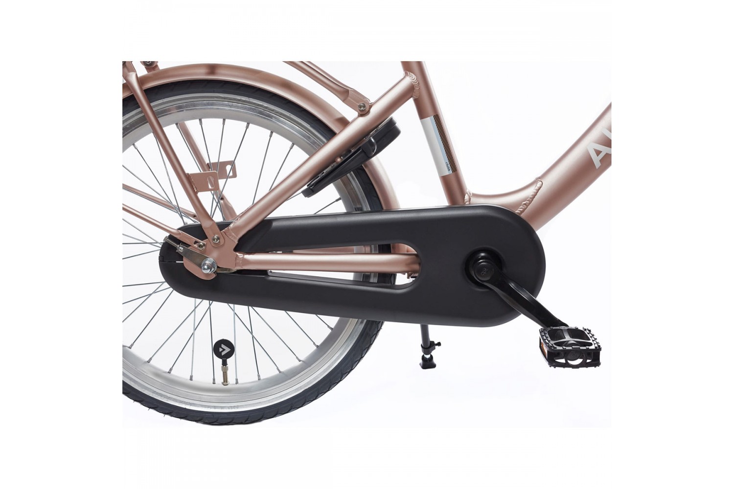 Vélo Hollandais Alpina Clubb 20 pouces Fille Rose Or Mat