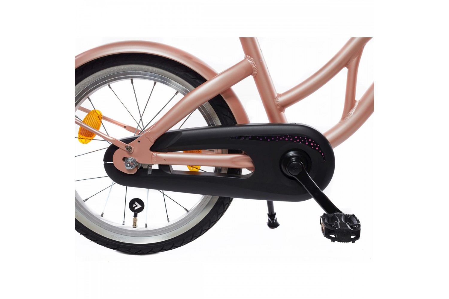 Vélo Enfant Alpina Ocean 16 pouces Fille Rose Brumeux Matt