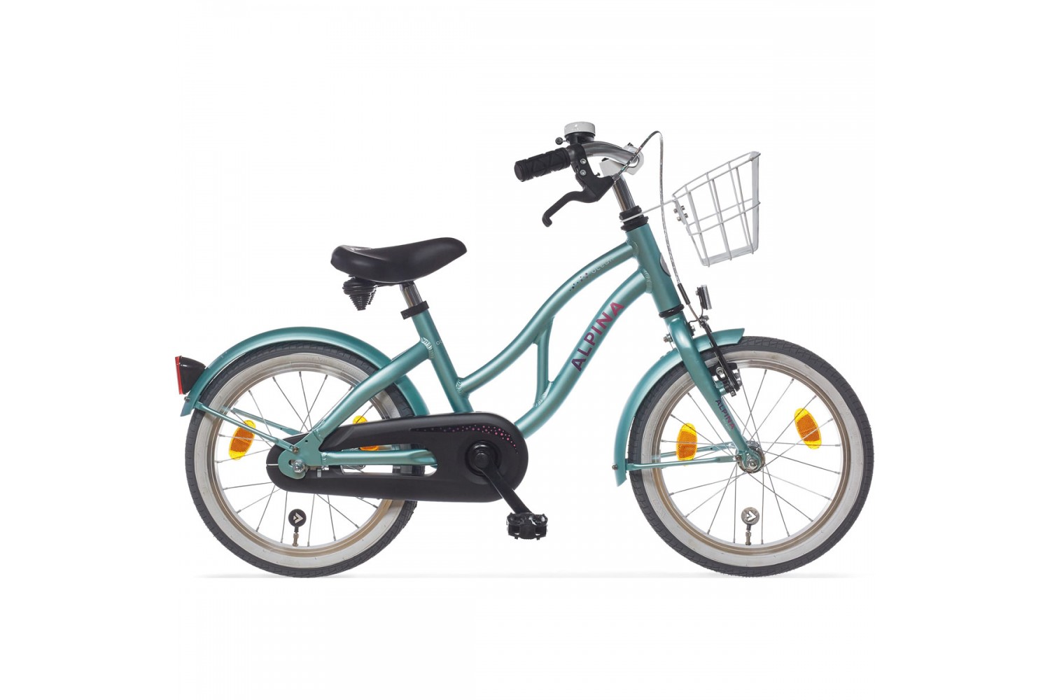 Vélo Enfant Alpina Ocean 16 pouces Fille Vert Tendre Matt