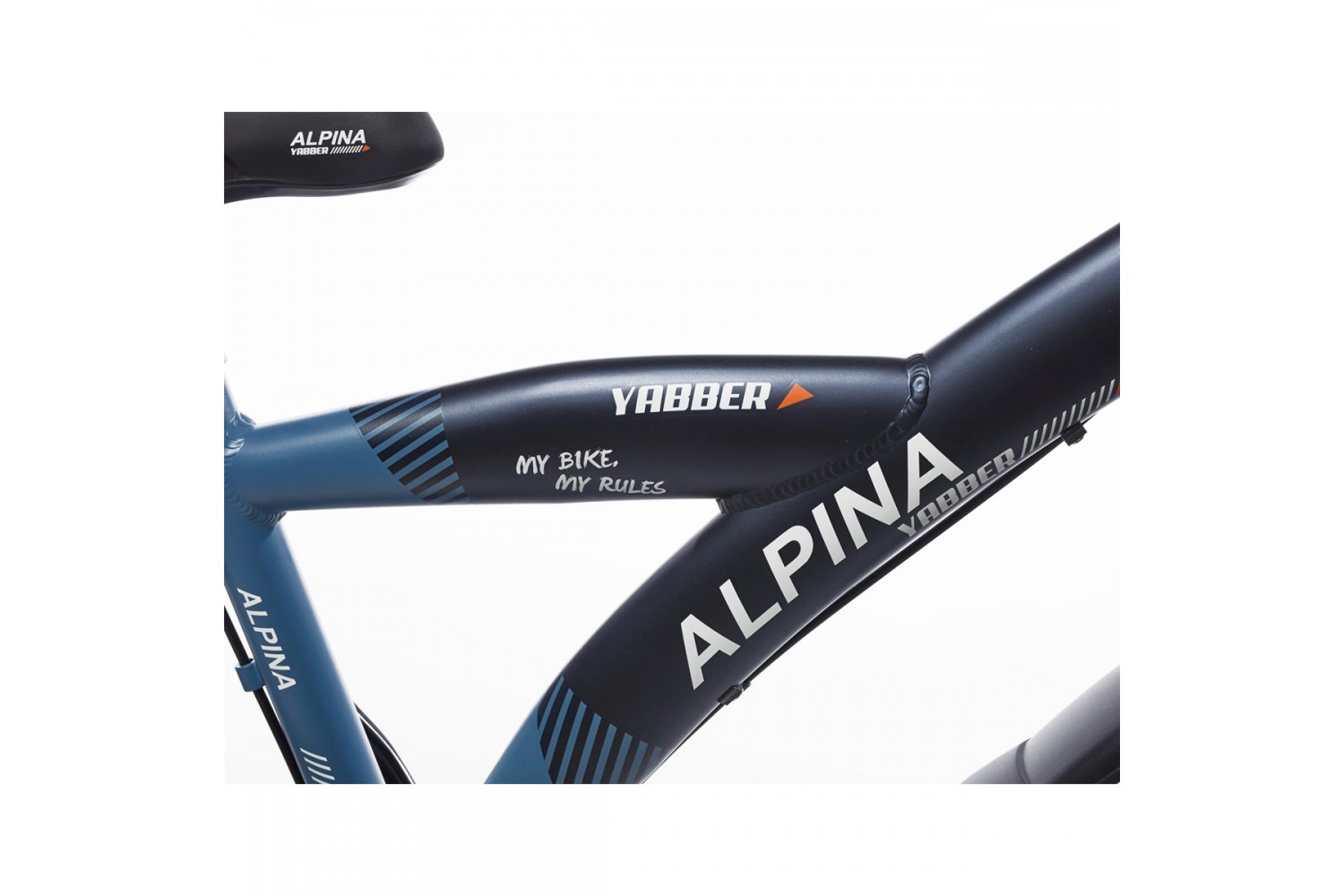 Vélo Enfant Alpina Yabber 20 pouces Garçons Bleu Marine Matt