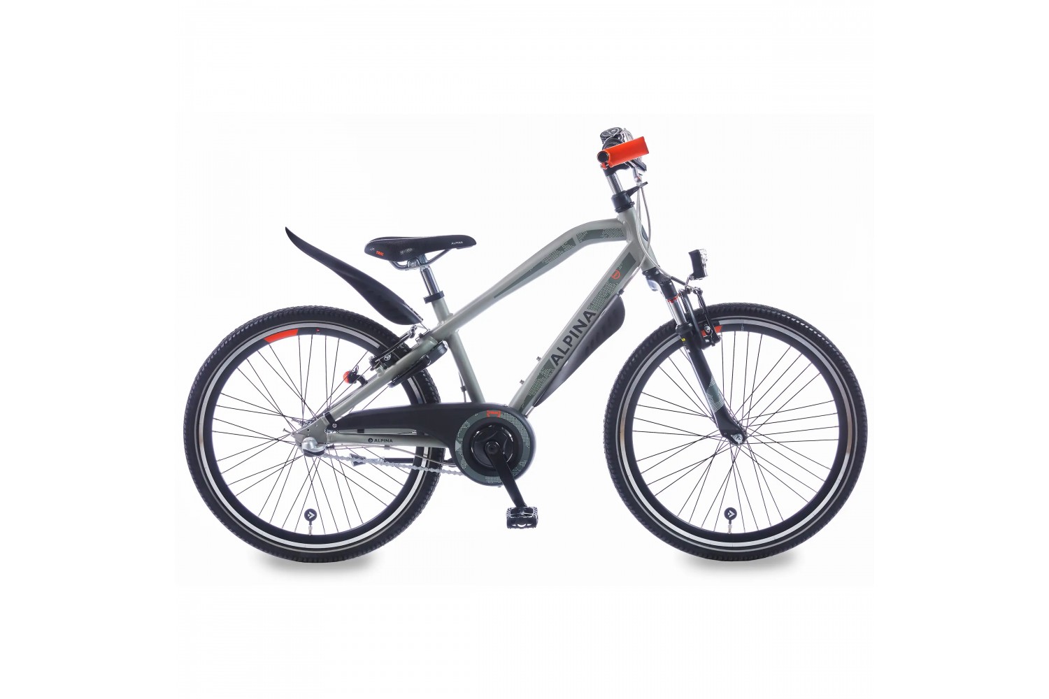 Vélo Enfant Alpina Trial 24 pouces Garçons Desert Grey Matt