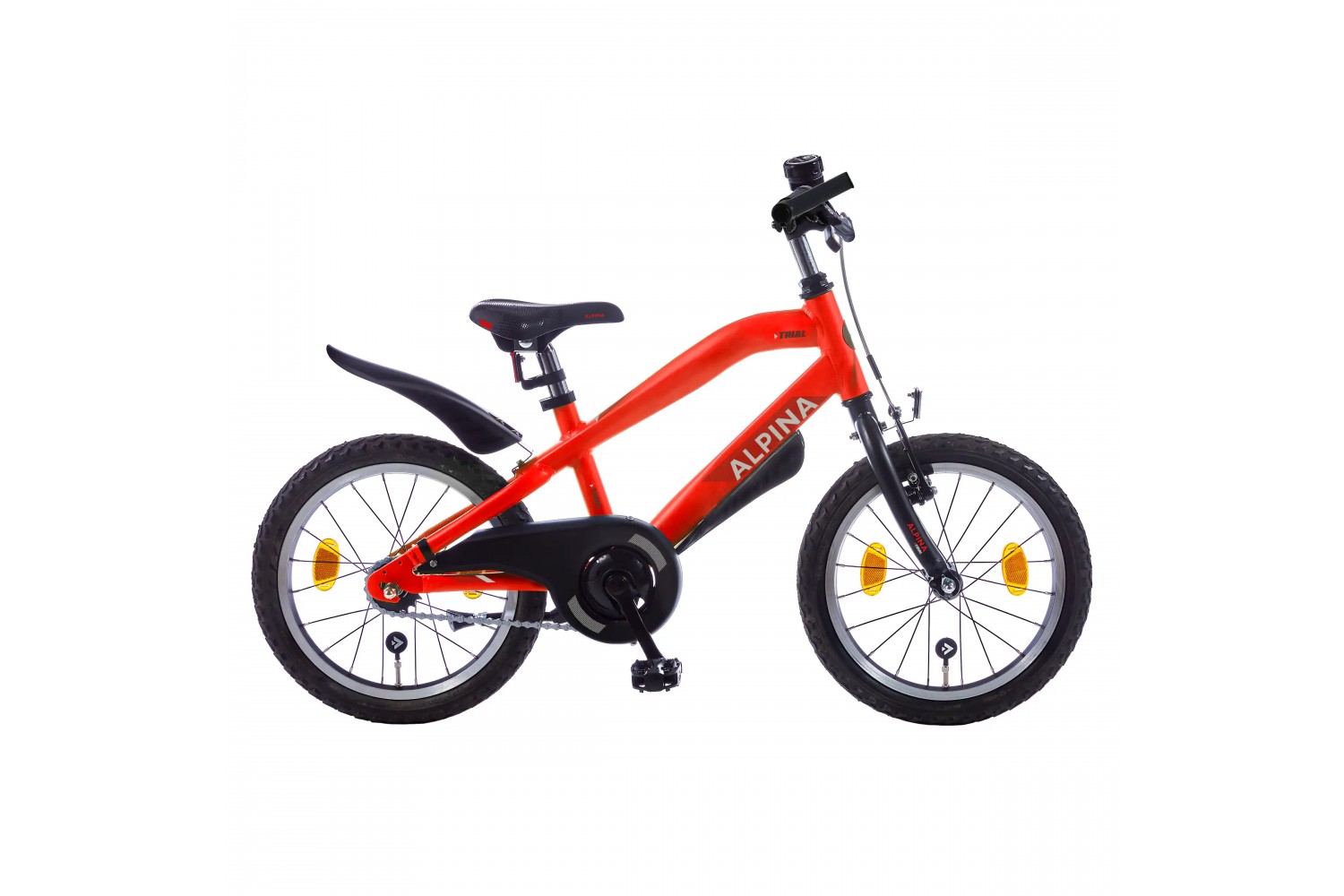 Vélo Enfant Alpina Trial 16 pouces Garçons Rouge Matt