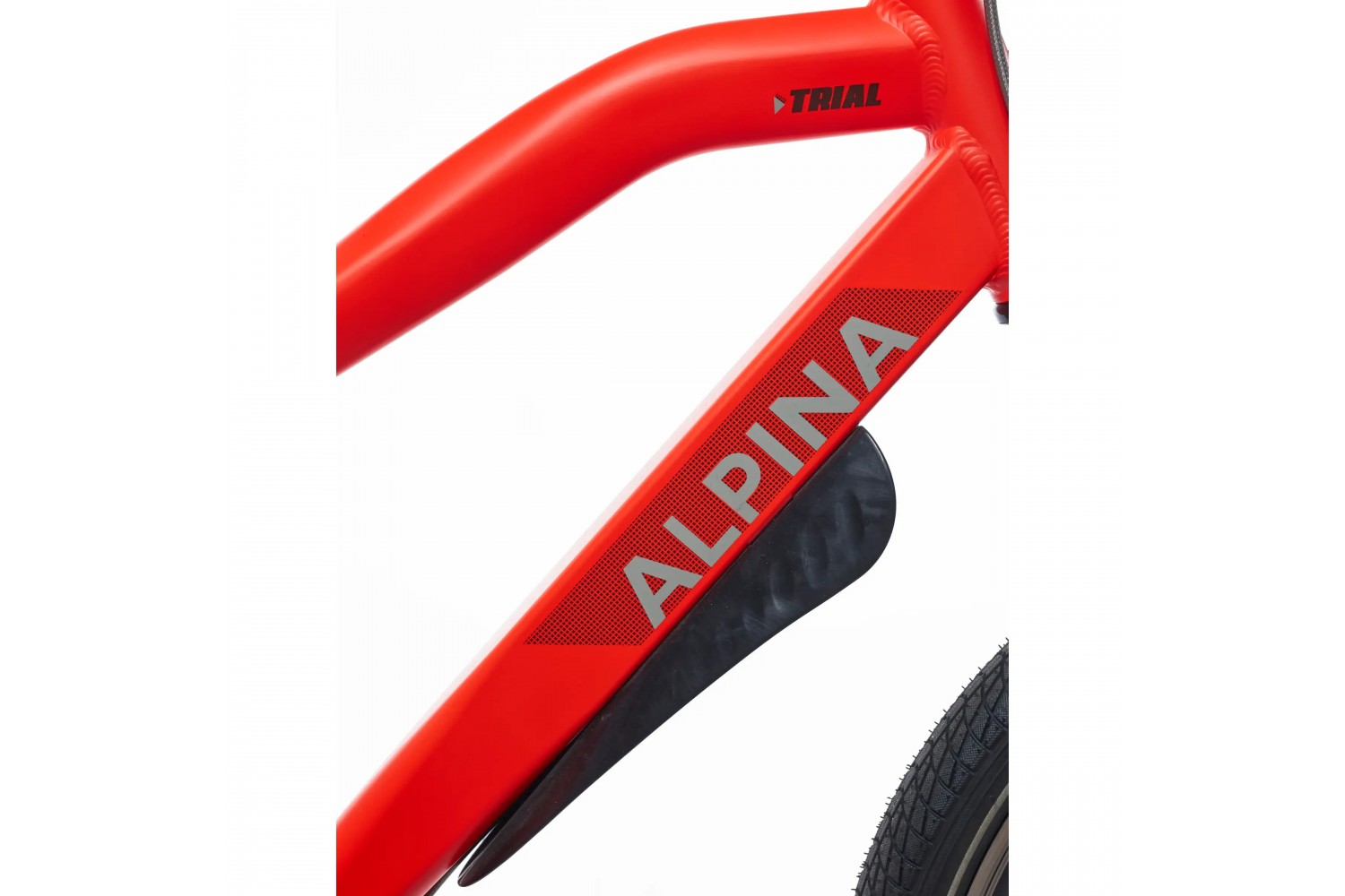 Vélo Enfant Alpina Trial 22 pouces Garçons Rouge Matt