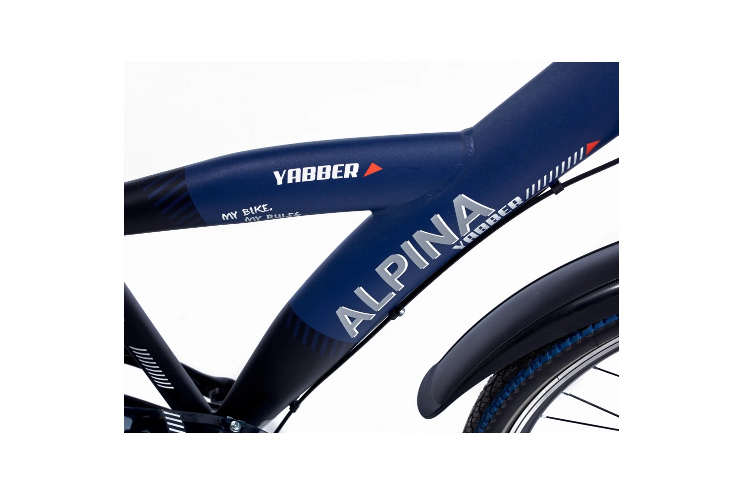 Vélo Enfant Alpina Yabber R7 24 pouces Garçons Bleu Sportif Matt