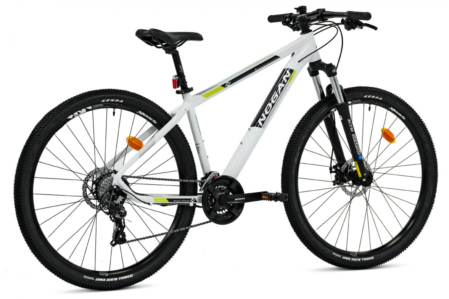 Vélo VTT Nogan Gravel PRO+ 27.5 pouces Small Arctic White