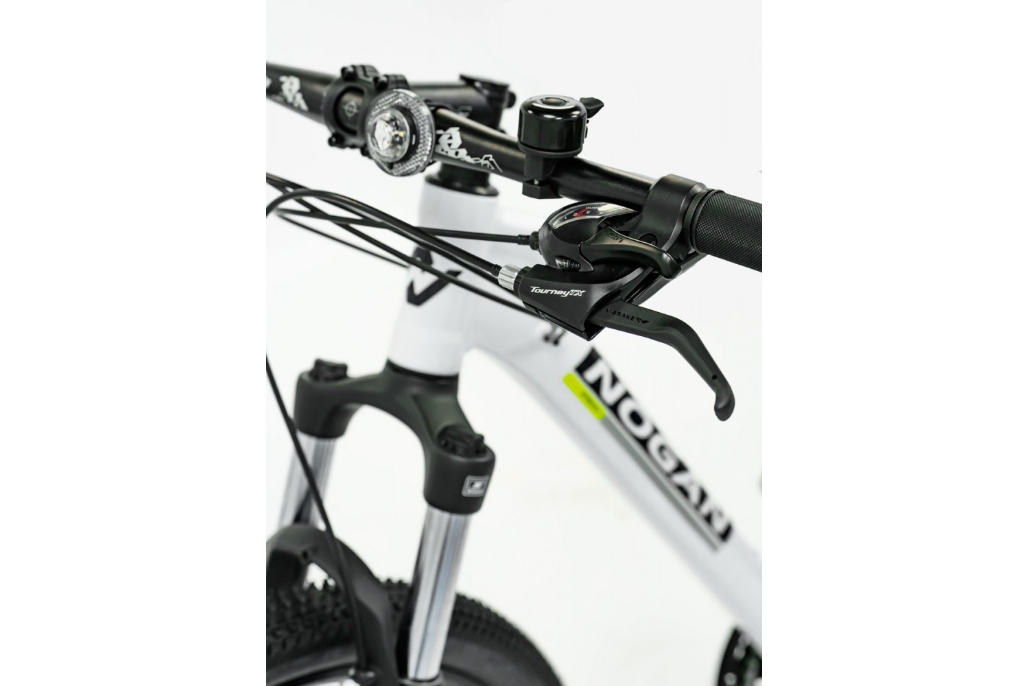 Vélo VTT Nogan Gravel PRO+ 27.5 pouces Small Arctic White