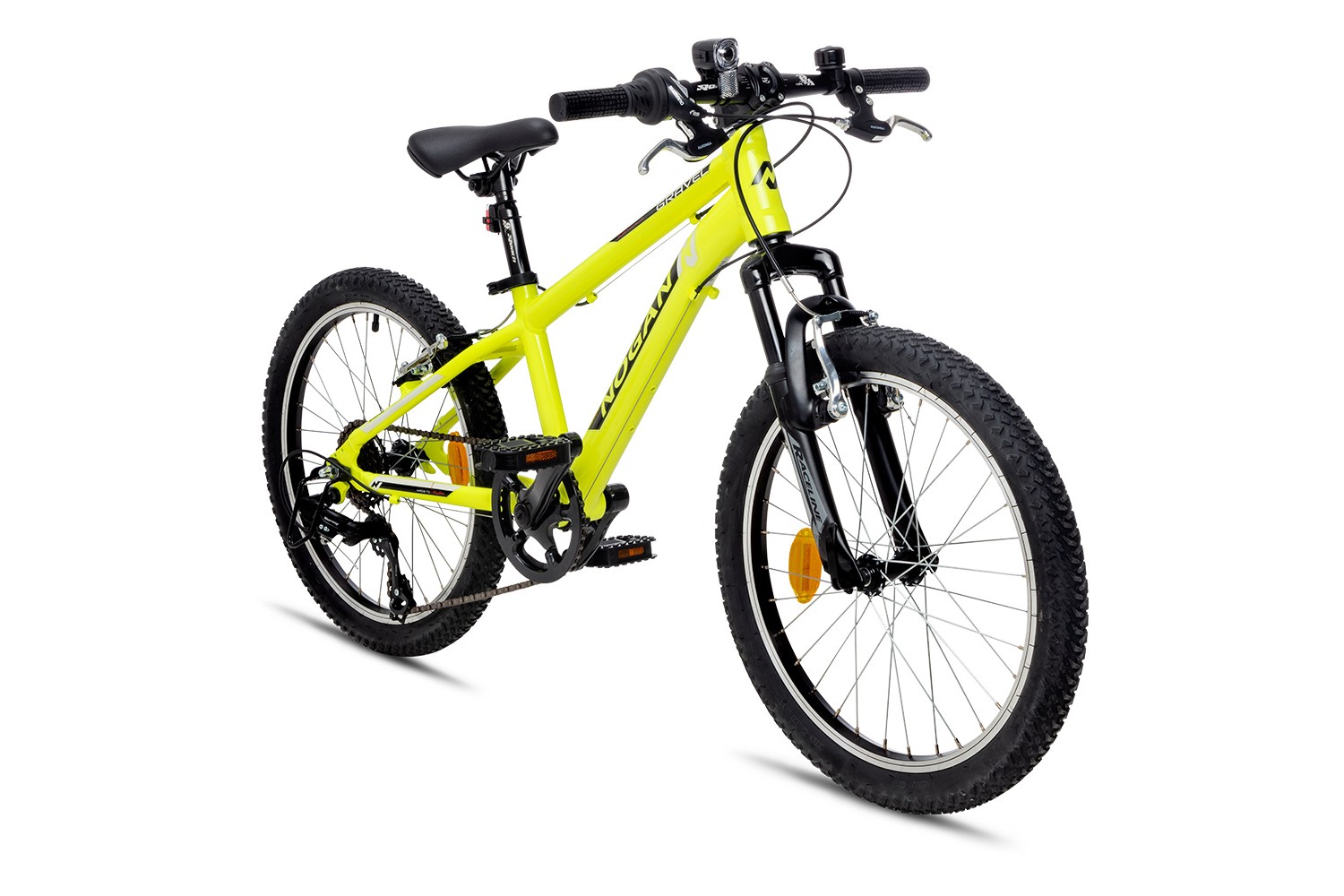 Vélo VTT Enfant Nogan Gravel FUN AL 20 pouces Electric Yellow