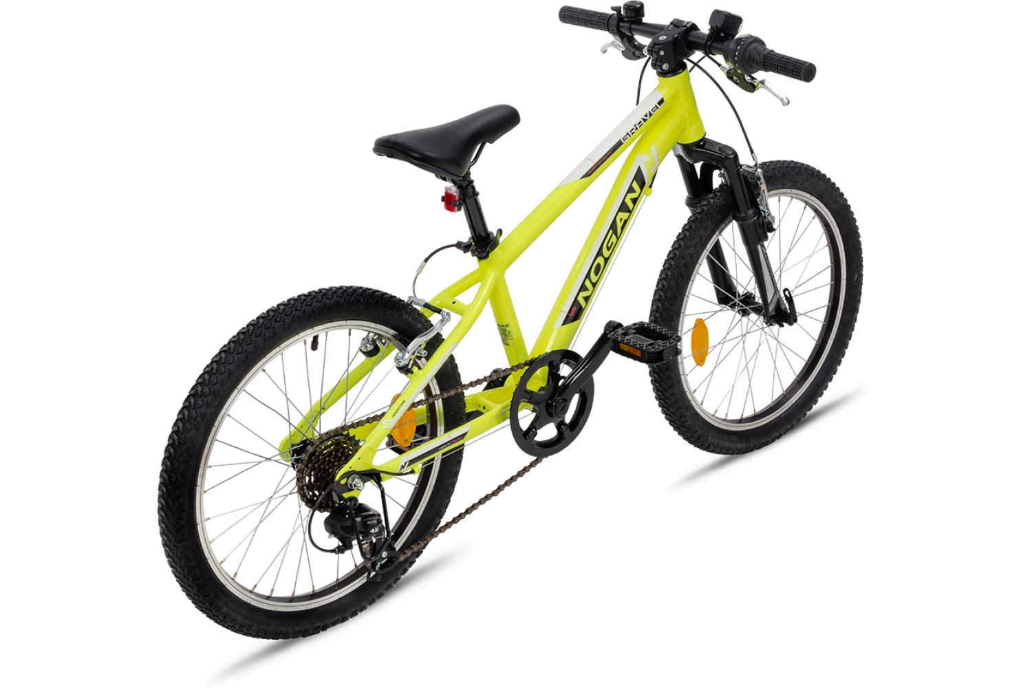 Vélo VTT Enfant Nogan Gravel FUN AL 20 pouces Electric Yellow