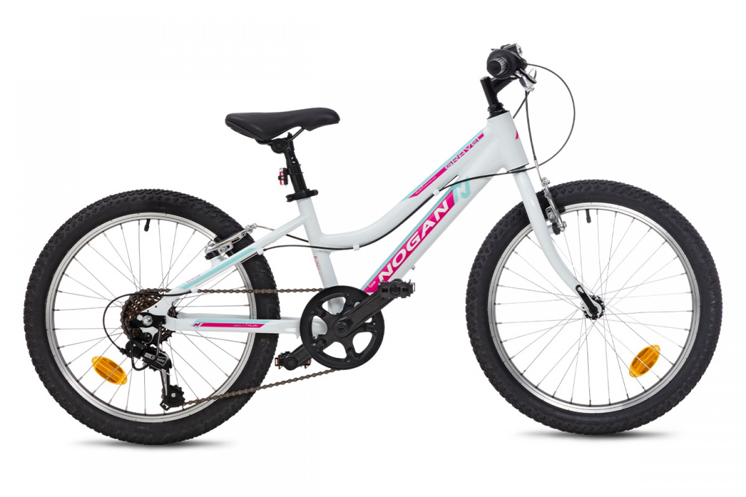 Vélo VTT Enfant Nogan Gravel FUN AL 20 pouces Fresh White