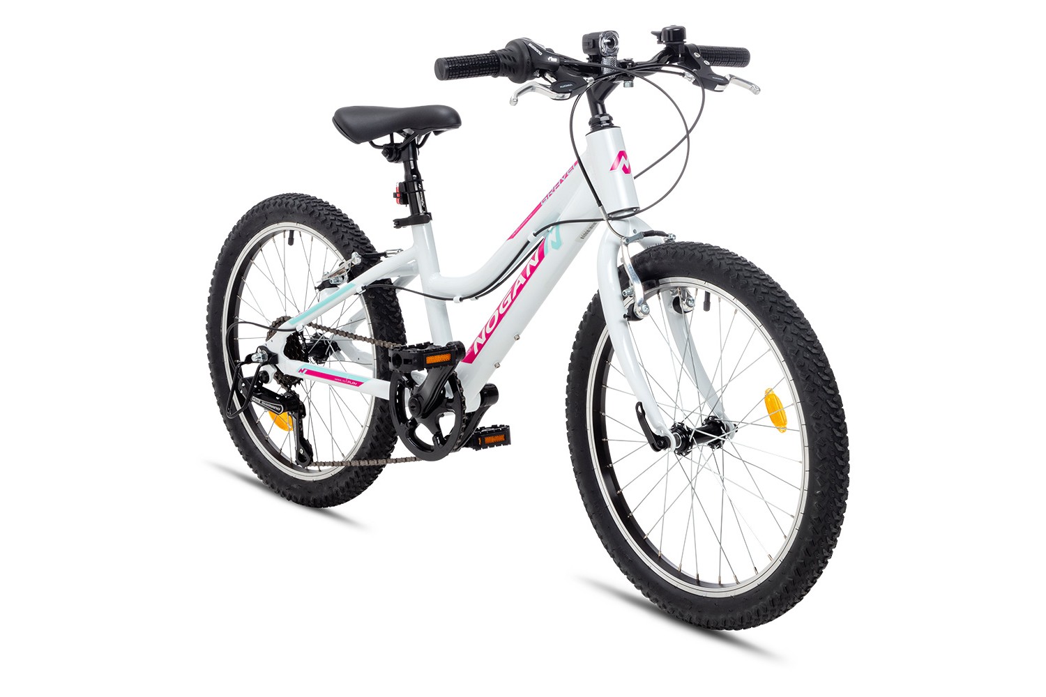 Vélo VTT Enfant Nogan Gravel FUN AL 20 pouces Fresh White