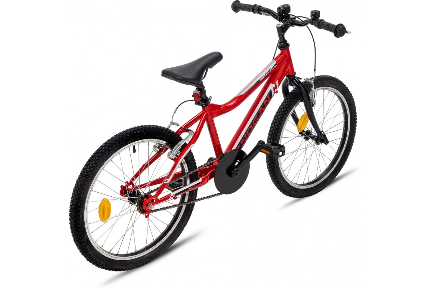 Nogan Gravel FUN Kids Mountain Bike 20-inch Signal Red