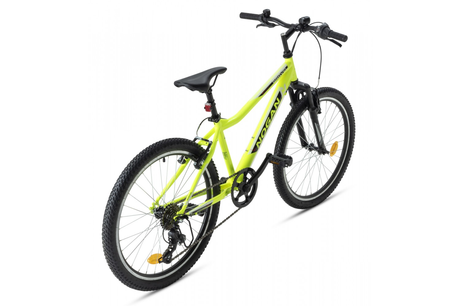 Vélo VTT Enfant Nogan Gravel GO Suspension 24 pouces Electric Yellow