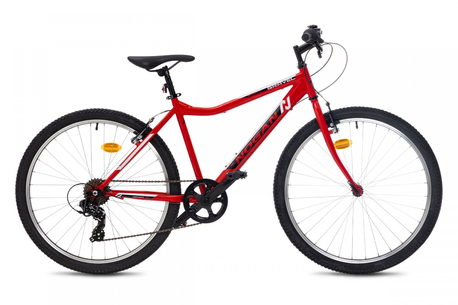 Vélo VTT Enfant Nogan Gravel GO 26 pouces Signal Red