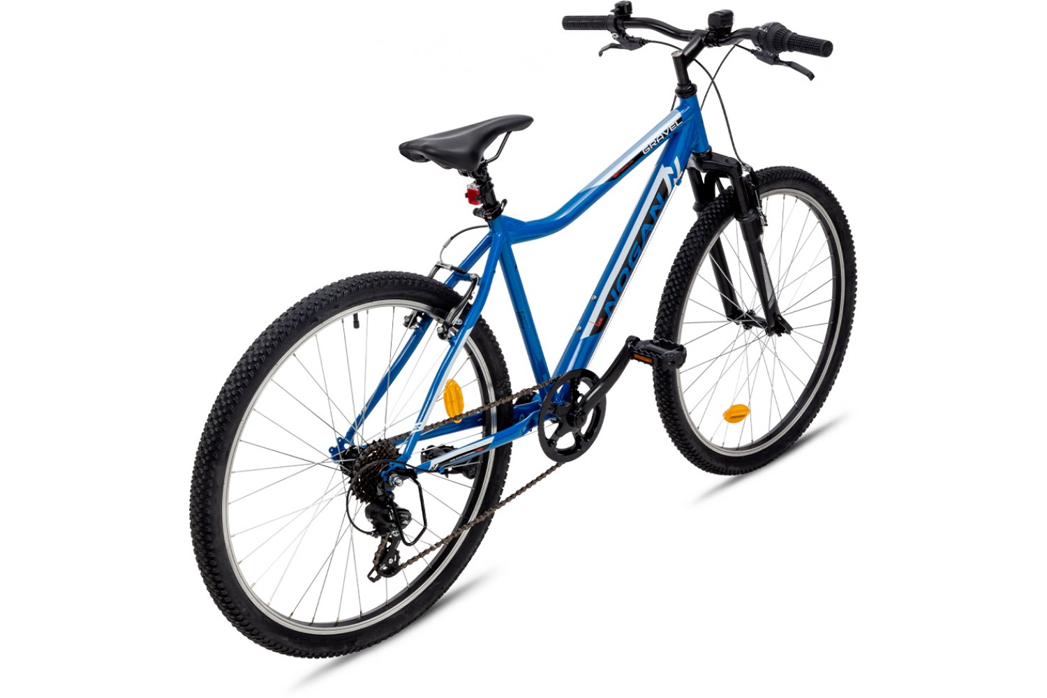 Vélo VTT Enfant Nogan Gravel GO Suspension 26 pouces Ocean Blue