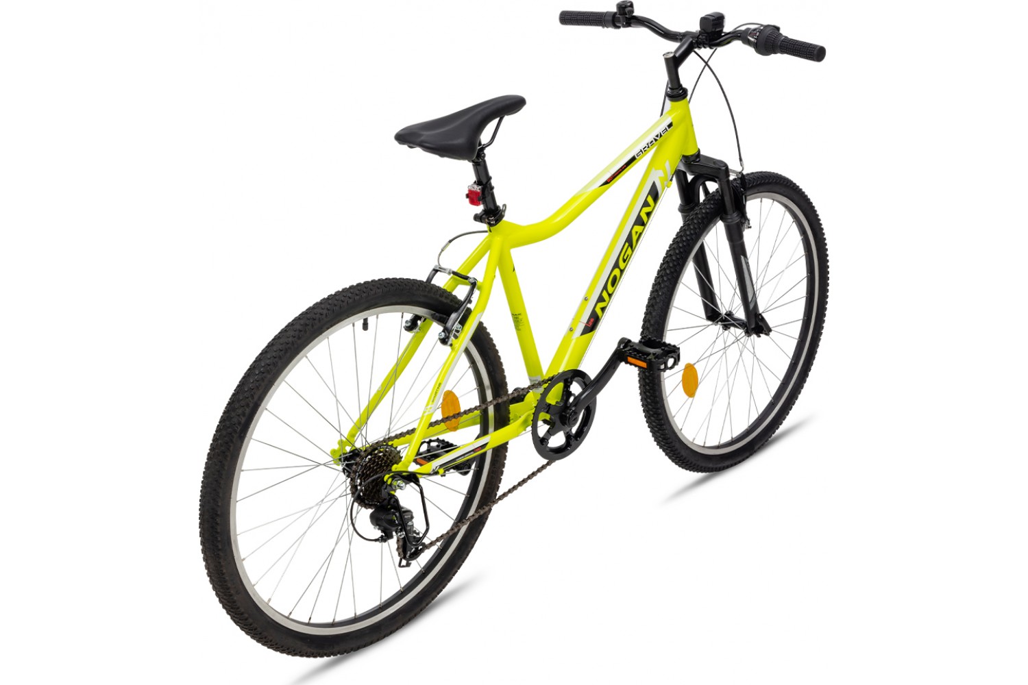 Vélo VTT Enfant Nogan Gravel GO Suspension 26 pouces Electric Yellow