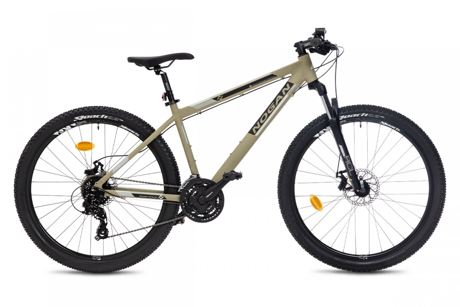 Vélo VTT Nogan Gravel PRO+ 27.5 pouces Medium Desert Sand