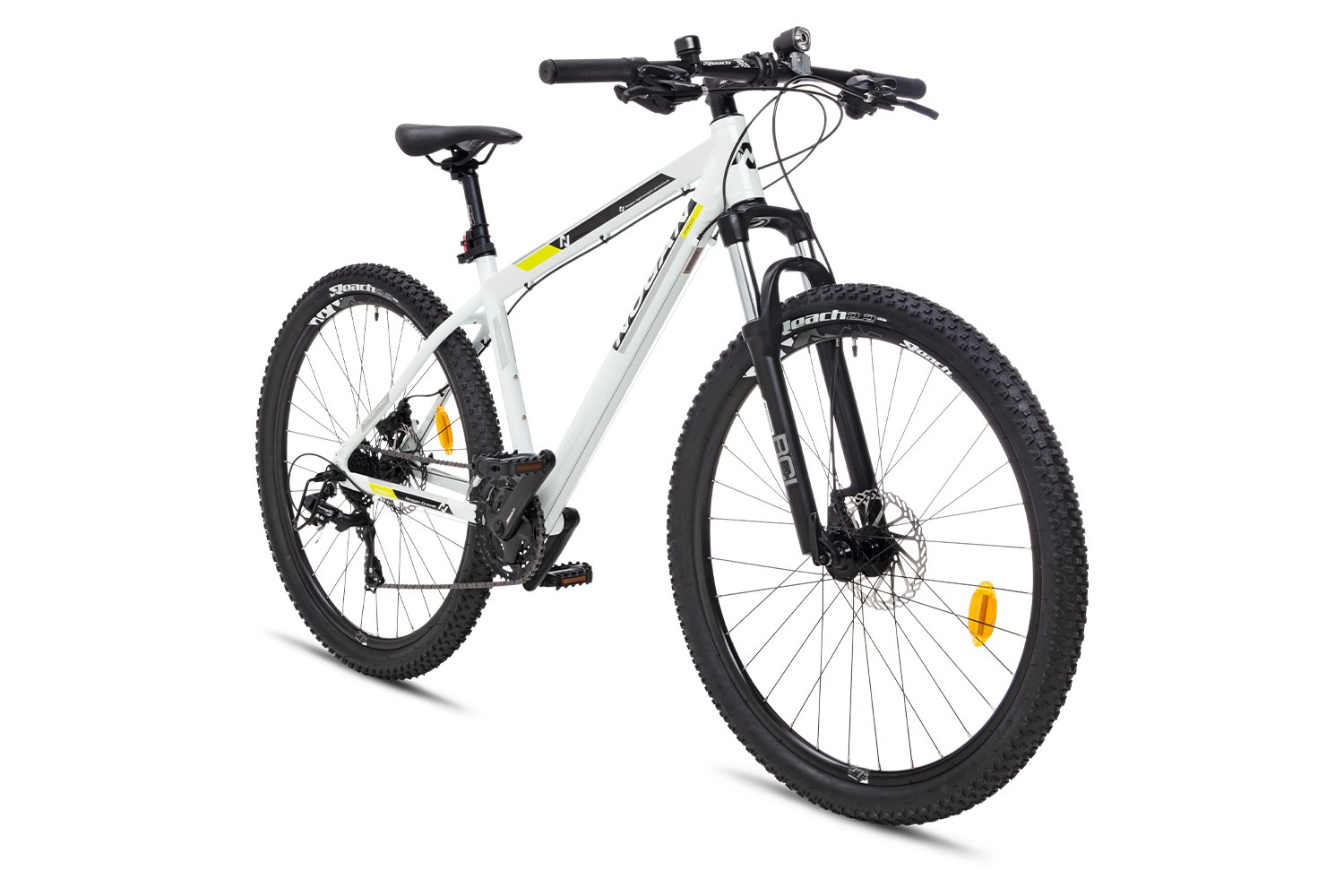 Vélo VTT Nogan Gravel PRO+ 27.5 pouces Medium Arctic White