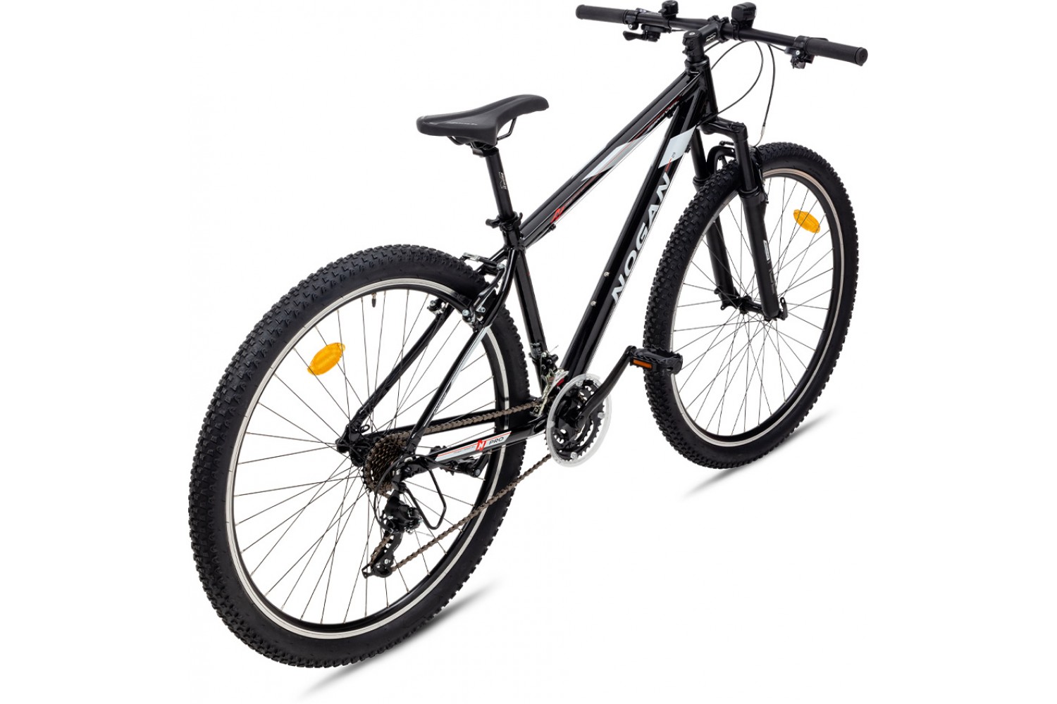 Vélo VTT Nogan Gravel PRO 27.5 pouces Medium Jet Black