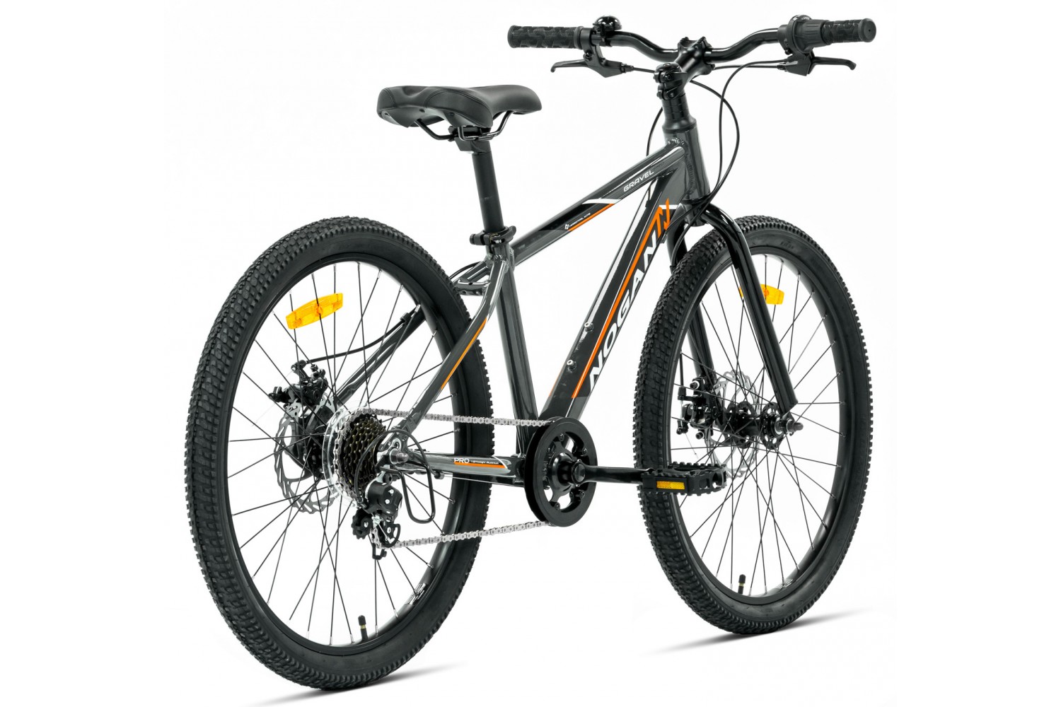 Nogan Gravel PRO 24 pouces VTT Enfant Gris Nogan Gravel PRO 24 pouces VTT Enfant Gris