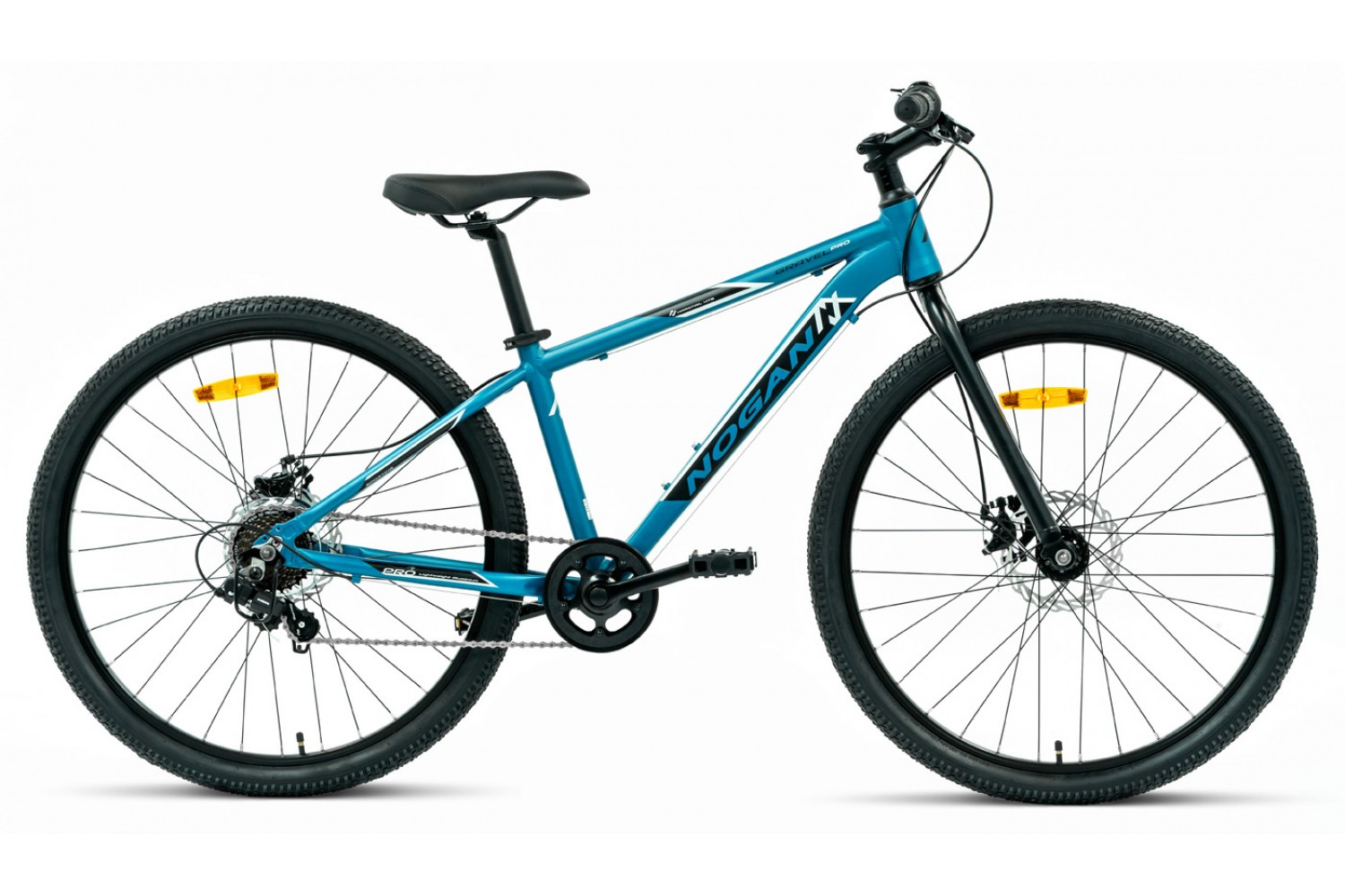Nogan Gravel PRO 26 pouces VTT Enfant Bleu