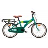 Vélo Enfant Loekie Booster 18 pouces Garçons Vert