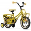 Vélo Enfant Loekie PACKD 12 pouces Fille Ocre