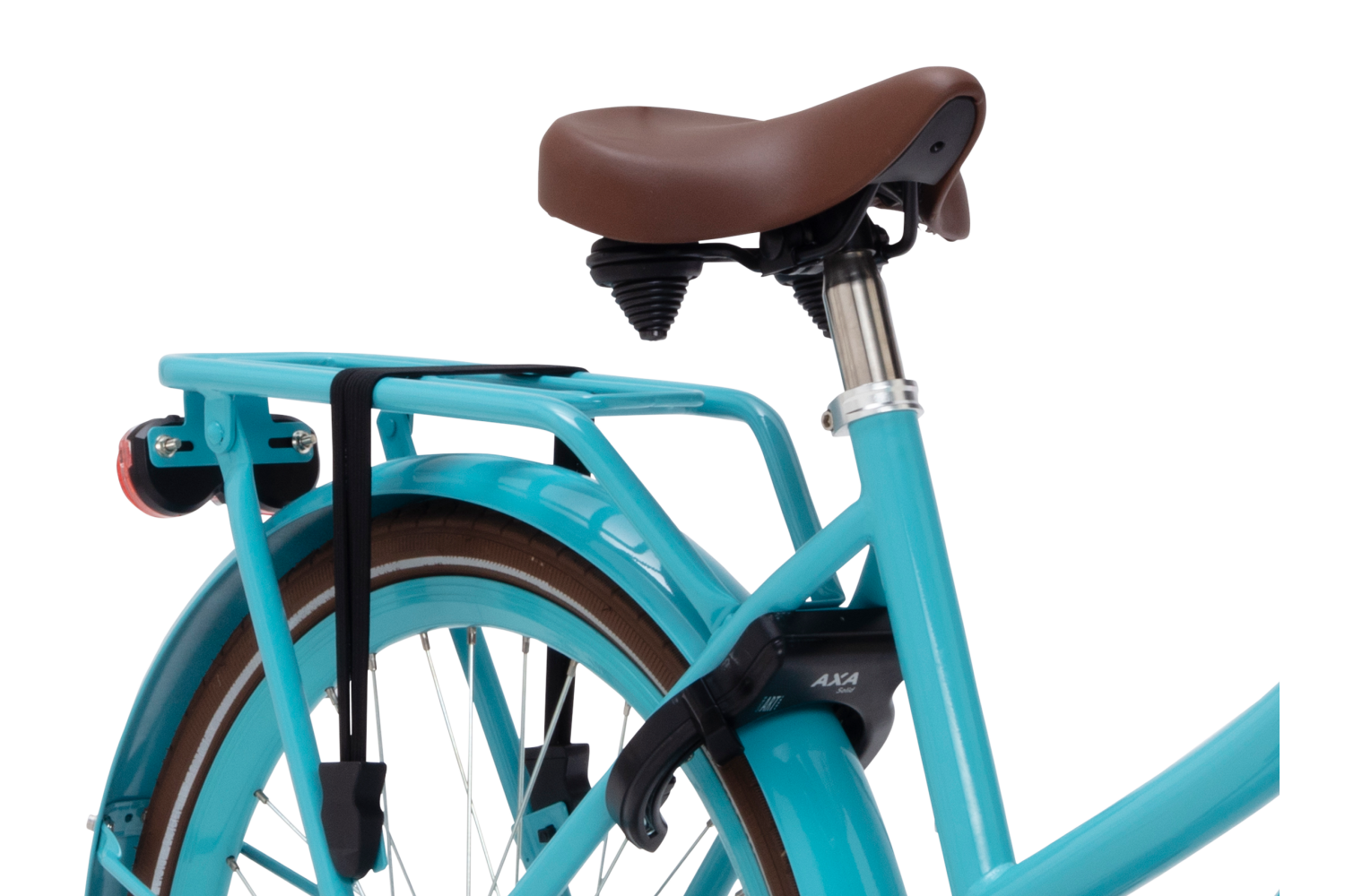 Vélo Hollandais Nogan Cargo N3 24 Pouces Filles Bleu Aqua