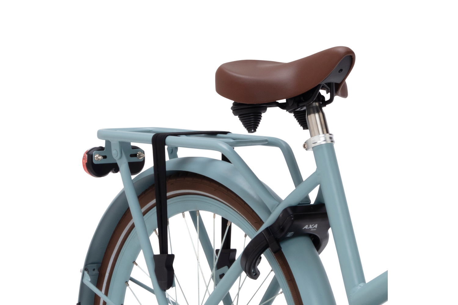 Vélo Hollandais Nogan Cargo N3 24 Pouces Filles Bleu Mat