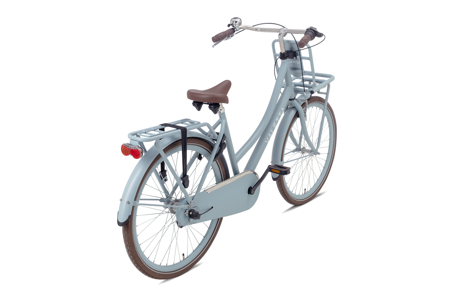 Vélo Hollandais Nogan Cargo N3 24 Pouces Filles Bleu Mat