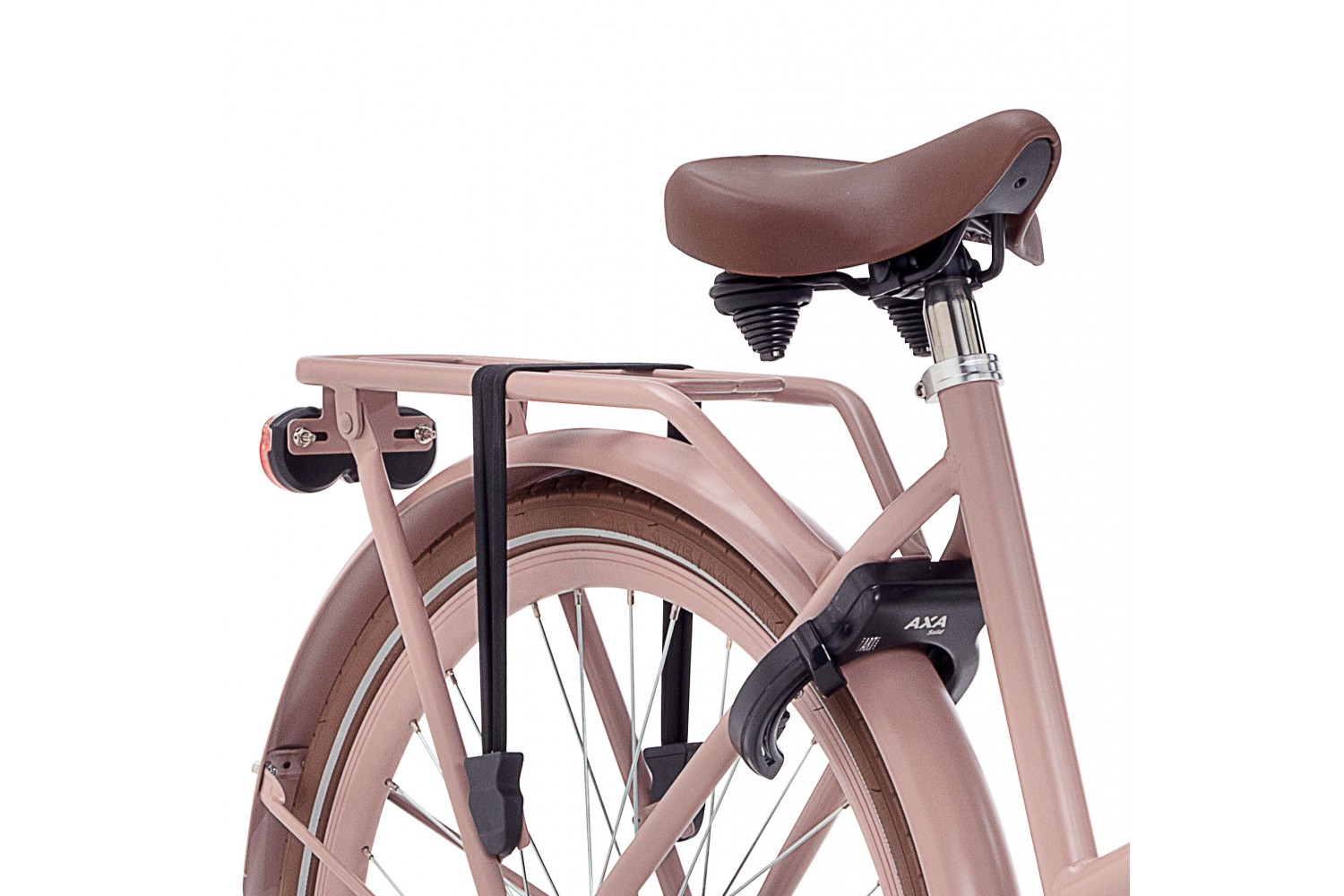 Vélo Hollandais Nogan Cargo N3 26 Pouces Filles Rose Mat