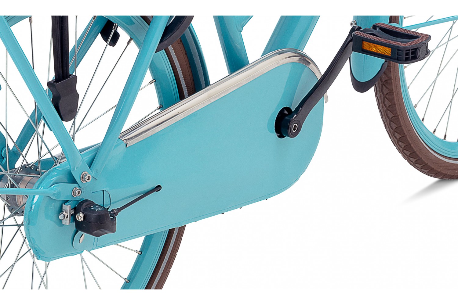 Vélo Hollandais Nogan Cargo N3 26 Pouces Filles Bleu Aqua