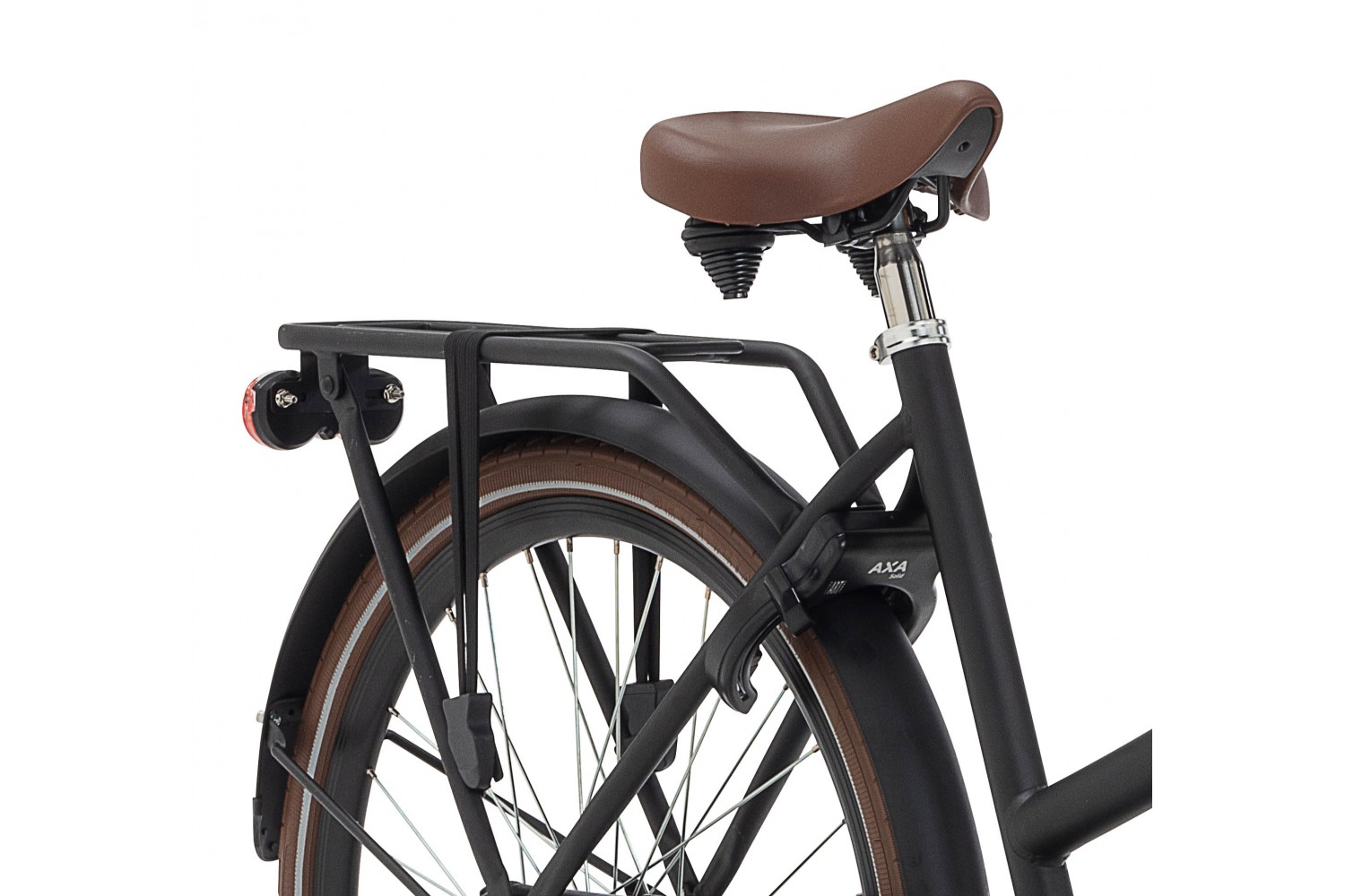 Vélo Hollandais Nogan Cargo N3 26 Pouces Filles Noir Mat