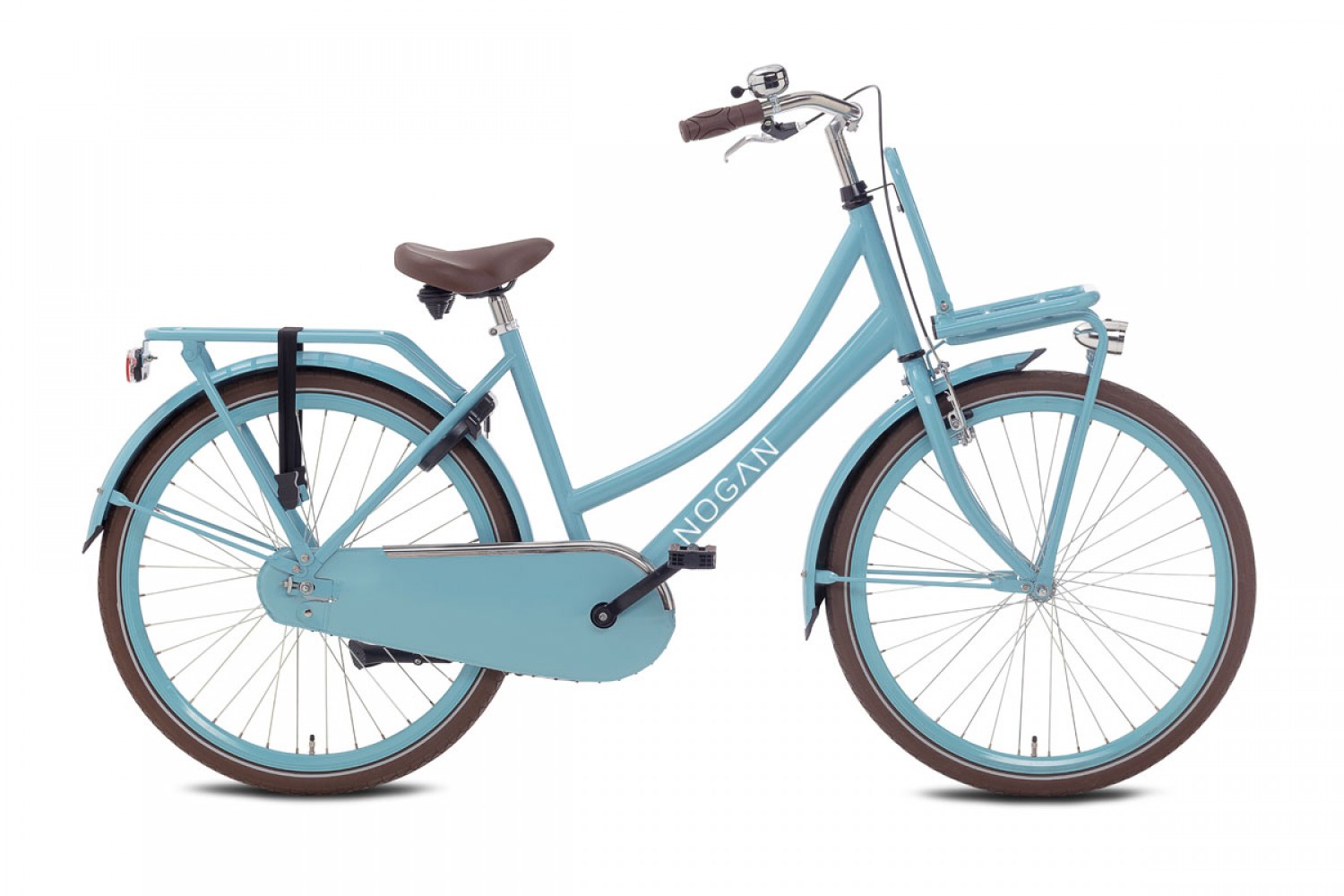 Vélo Hollandais Nogan Cargo 26 Pouces Filles Bleu Aqua