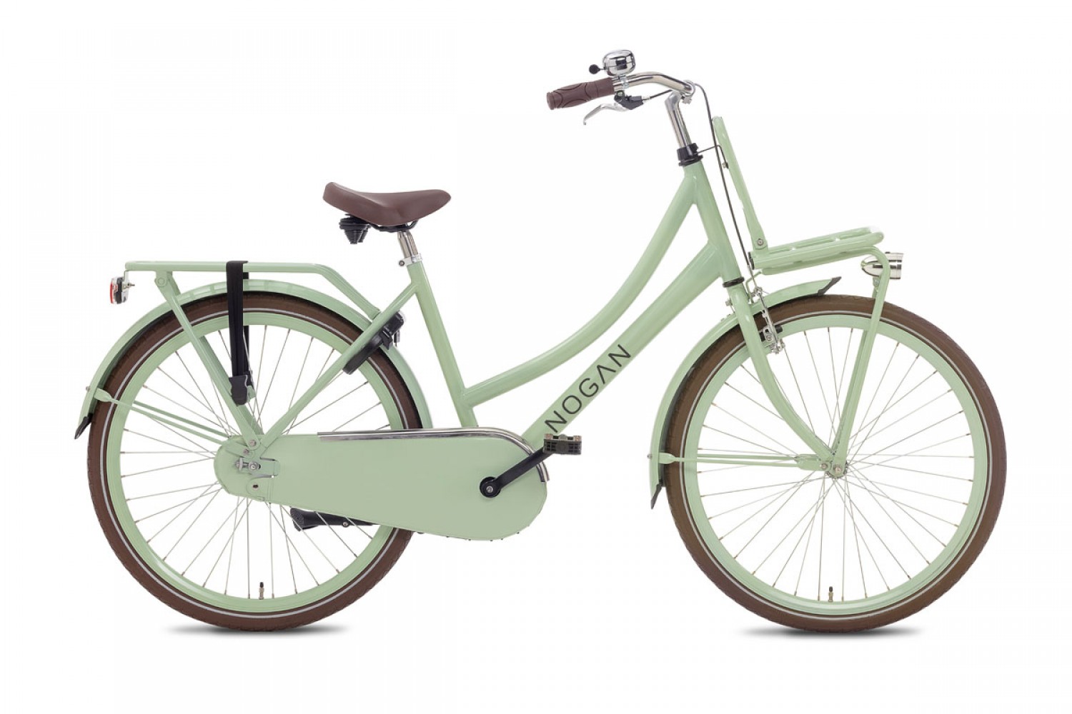 Vélo Hollandais Nogan Cargo 26 Pouces Filles Vert Pastel