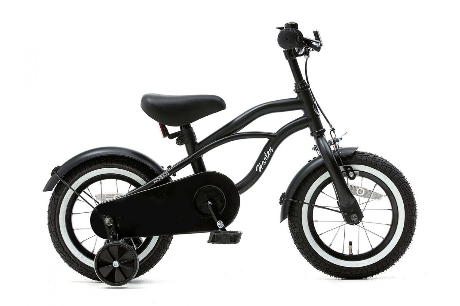 Vélo pour enfants Nogan Harley 12 pouces noir Vélo Enfant Nogan Harley 12 Pouces Noir