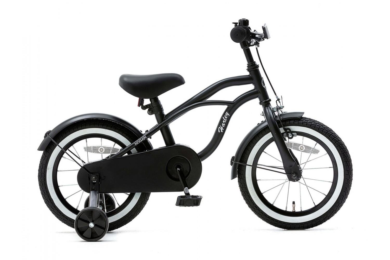 Vélo pour enfants Nogan Harley 14 pouces noir Vélo Enfant Nogan Harley 14 Pouces Noir