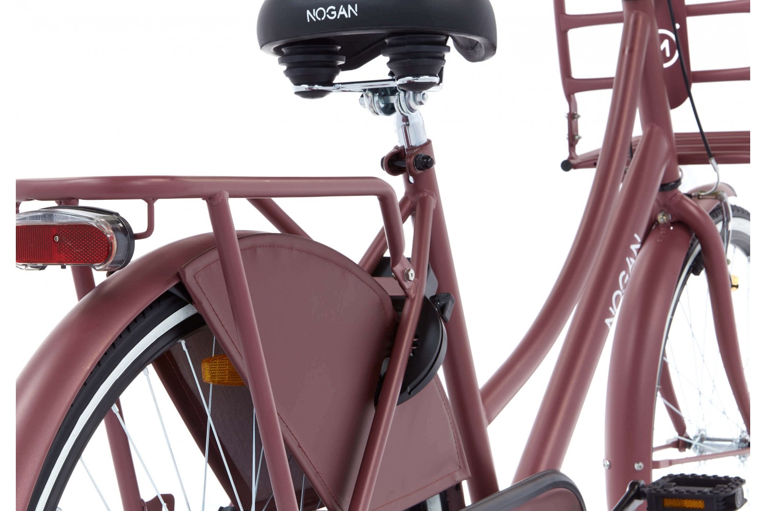 Nogan Vintage N3 Transport bike 24-inch girls Matt Red Vélo Hollandais Nogan Vintage N3 24 Pouces Filles Rouge Mat