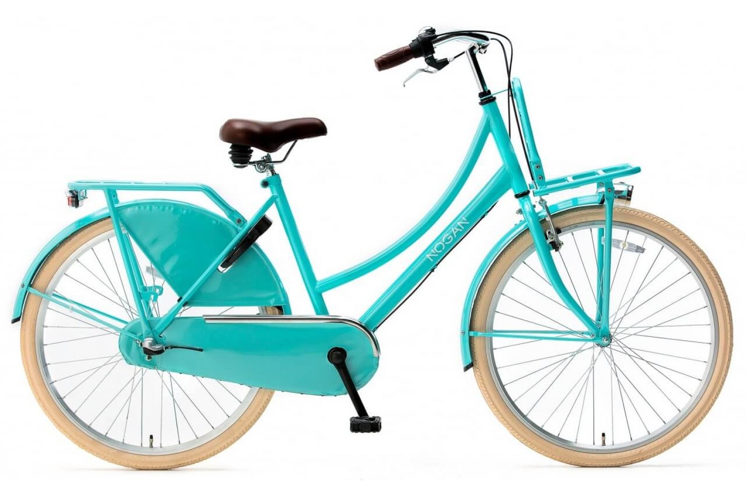 Nogan Vintage N3 Transport bike 26-inch girls Aqua Blue Vélo Hollandais Nogan Vintage N3 26 Pouces Filles Bleu Aqua