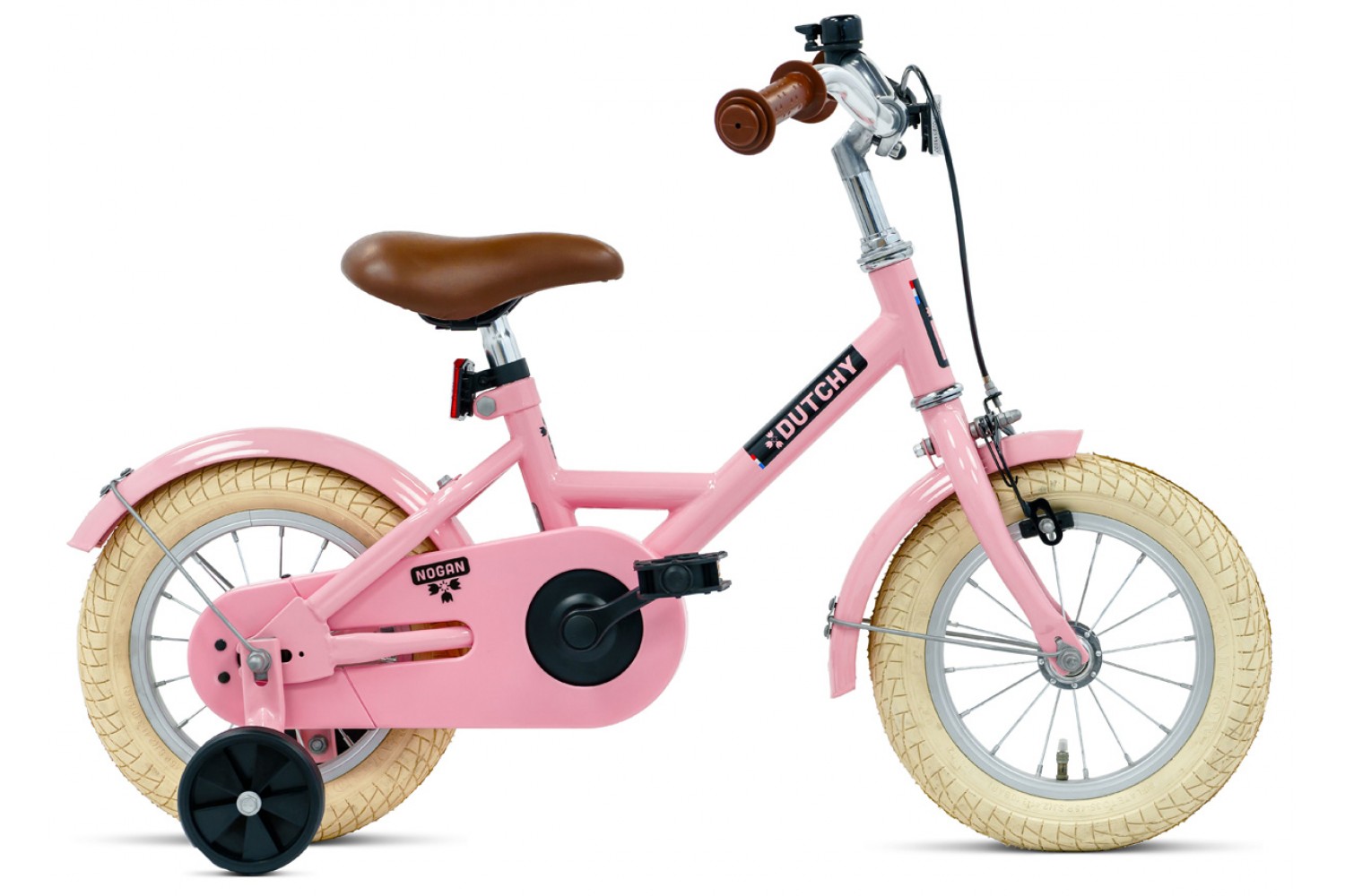 Vélo Enfant Nogan Dutchy 12 pouces Rose Brillant Vélo Enfant Nogan Dutchy 12 pouces Rose Brillant
