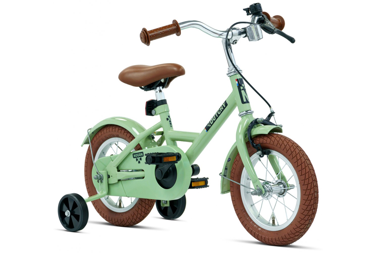 Vélo Enfant Nogan Dutchy 12 pouces Vert Vélo Enfant Nogan Dutchy 12 pouces Vert