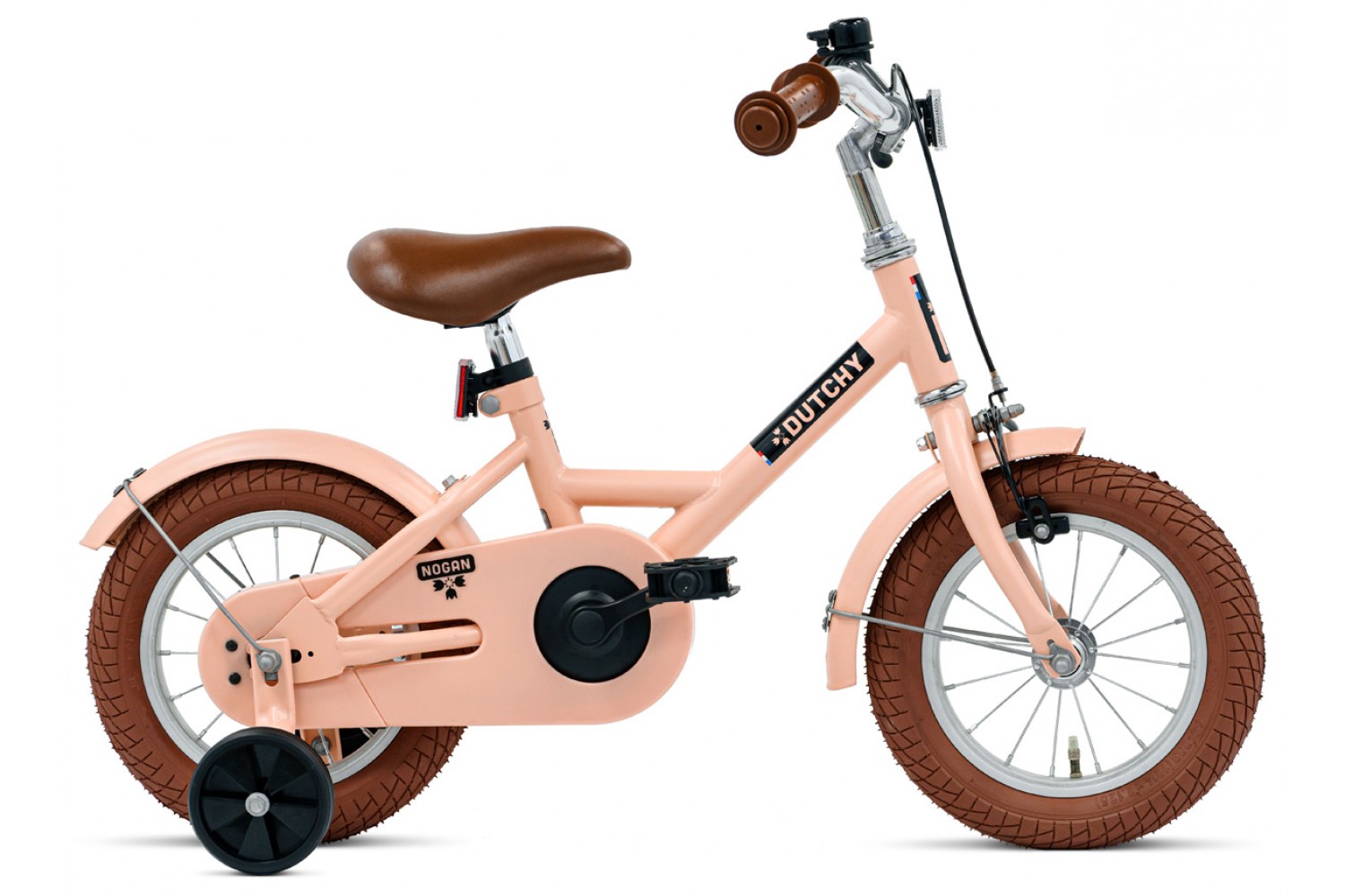 Vélo Enfant Nogan Dutchy 12 pouces Rose Mat Vélo Enfant Nogan Dutchy 12 pouces Rose Mat