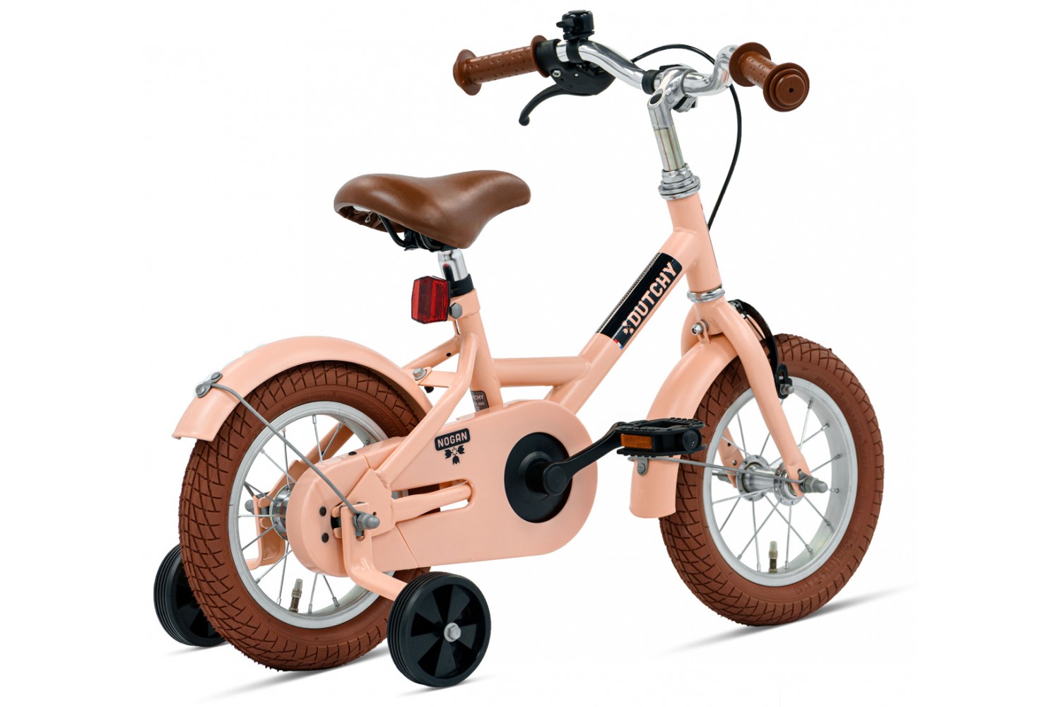 Vélo Enfant Nogan Dutchy 12 pouces Rose Mat Vélo Enfant Nogan Dutchy 12 pouces Rose Mat