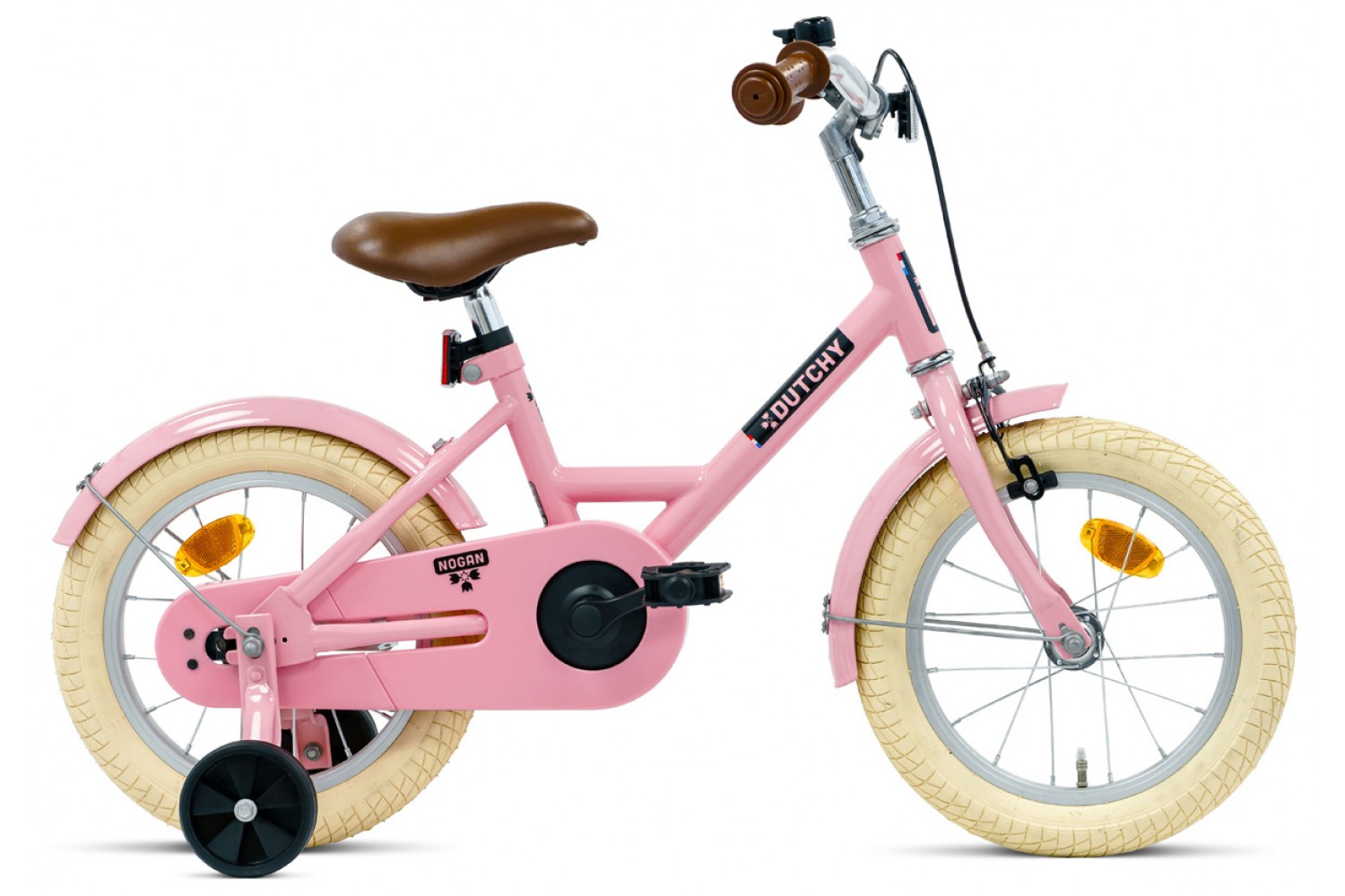 Vélo Enfant Nogan Dutchy 14 pouces Rose Brillant Vélo Enfant Nogan Dutchy 14 pouces Rose Brillant
