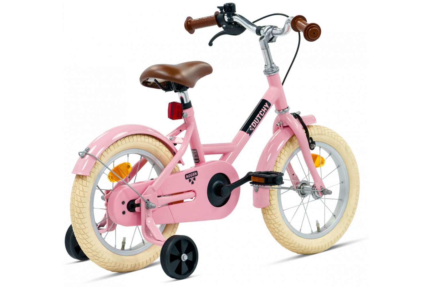 Vélo Enfant Nogan Dutchy 14 pouces Rose Brillant Vélo Enfant Nogan Dutchy 14 pouces Rose Brillant