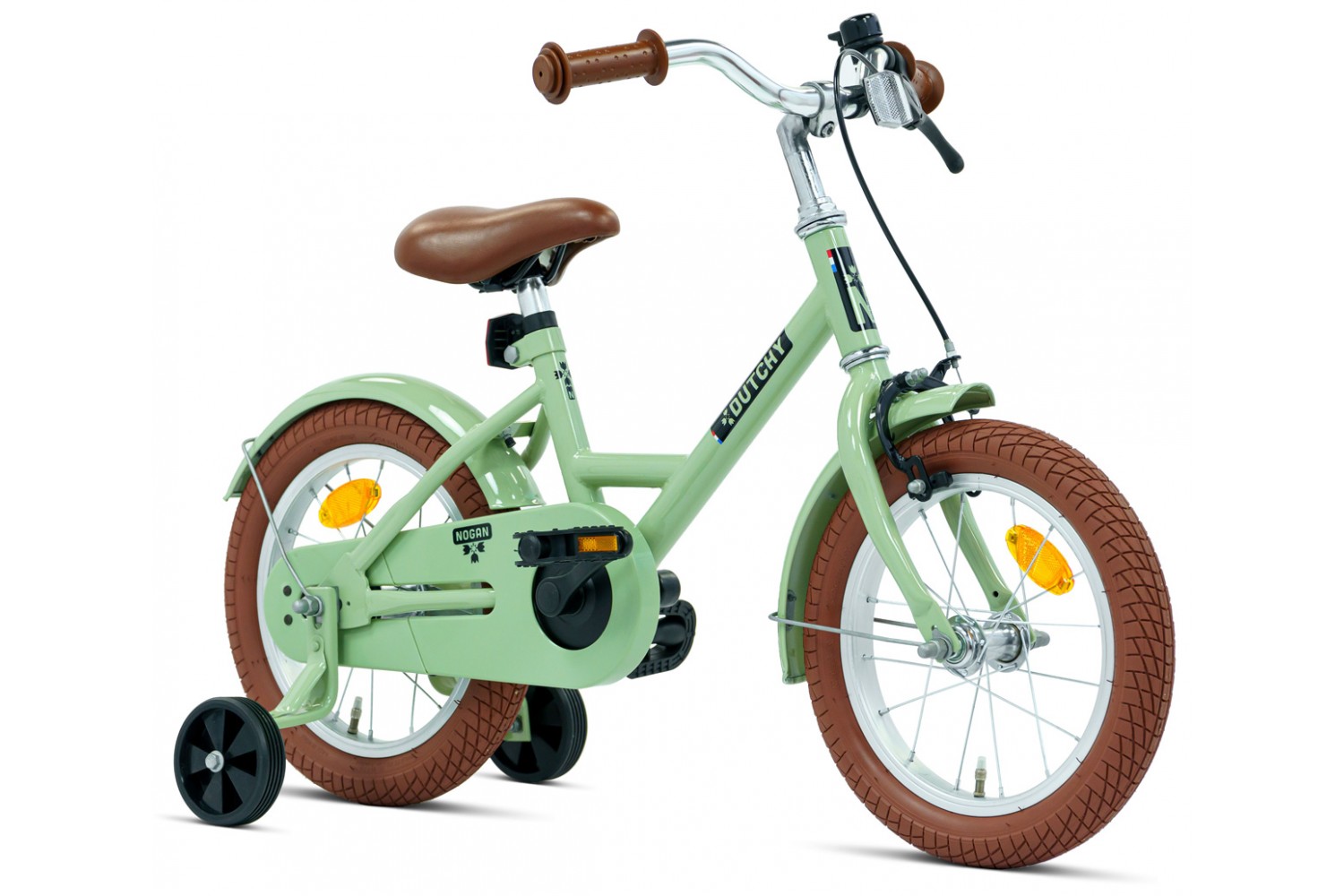 Vélo Enfant Nogan Dutchy 14 pouces Vert Vélo Enfant Nogan Dutchy 14 pouces Vert